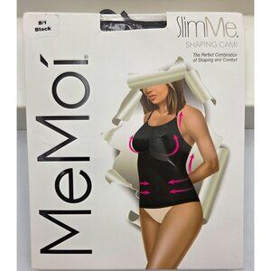 MeMoi Slim Me Shaping Cami Black Womens Small Shape Comfort New Damaged Packge